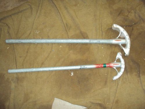Ridgid tools  no. b 1677 b1678&#034; pipe tubing bender 3/4&#034; 1/2&#034; emt for sale