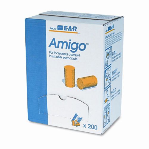 3m e-a-r classic small earplugs in pillow paks, pvc foam, 200 pairs/box for sale