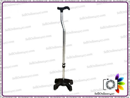 NEW QUADRIPOD WALKING STICK / MOBILITY AIDS- LIGHT WEIGHT AND COMFORTABLE