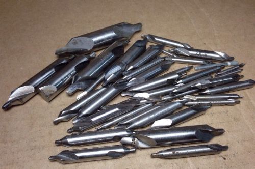 LOT OF 40 HSS DOUBLE END COUNTERSINKS NO.1 TO NO.7 KEO Used!!