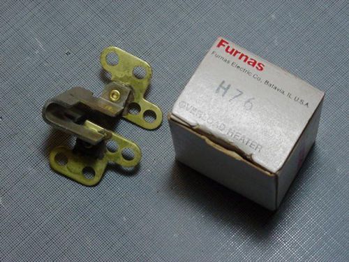 Furnas H76 OverLoad Heater Element NEW IN BOX!