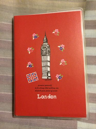 10.8x7.2cm I Love London Note Book For Your Trip To Great Britian New Notepad R