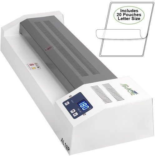 Apache al18p professional hot/cold 18&#034; a3 4 roller thermal laminator for docu... for sale