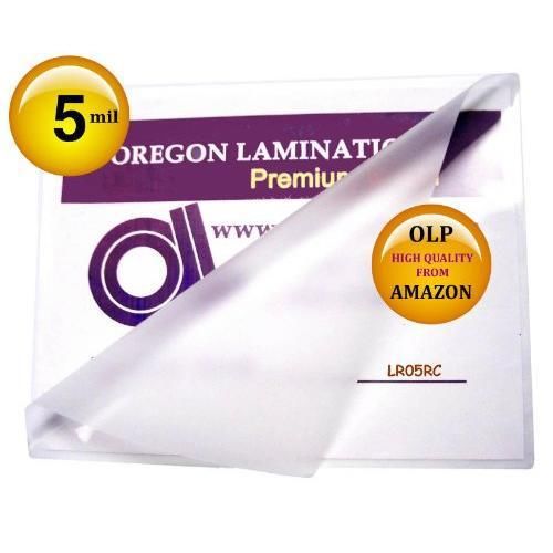 Letter laminating pouches 5 mil 9 x 11-1/2 hot qty 100 new for sale