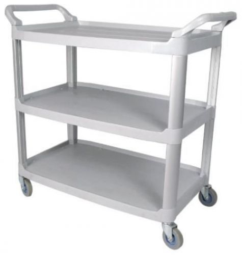 New winco usa 3-tier utility cart, gray for sale