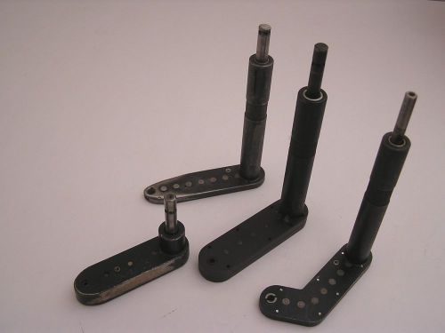 4 Zephyr Pancake Drill Attachments Damaged Parts Only Aircraft Tools