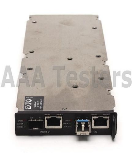 Exfo ftb-8510b packet blazer 1 gig ethernet test module 4 ftb-200 ftb 8510b 200 for sale