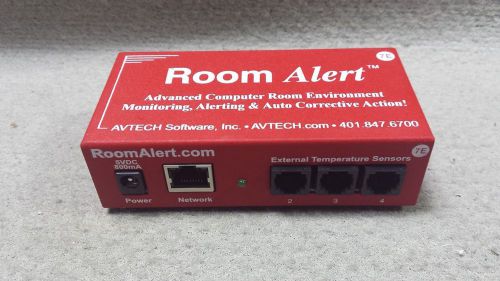 Room Alert Avtech Software inc Advanced Computer Room Alert Monitor 7E