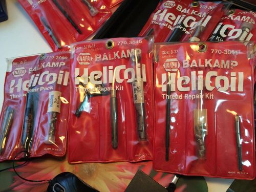 Box of napa balkamp helicoil thread repair kit #770-xxxx asst&#039;d sizes for sale
