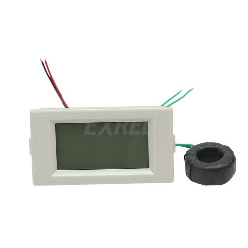 LCD Digital Voltmeter Ammeter Amp Volt Gauge Size 8.1x4.3x3.2cm Dual Display