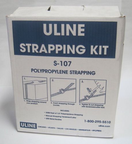 Uline General Purpose Poly Strapping Kit 1/2&#034; S-107 USG