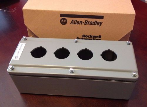 Allen-Bradley: 800T-4TZ Die Cast 4 Button Enclosure (Type 4/13) - New in Box!
