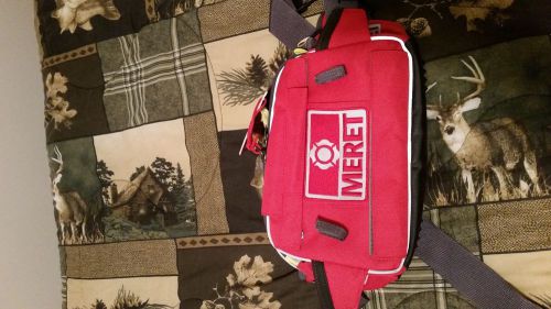 Red Meret fanny pack trauma bag first aid kit