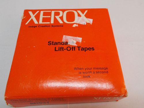 Xerox Standard Lift-Off Tapes 8R931 6 Tapes Box