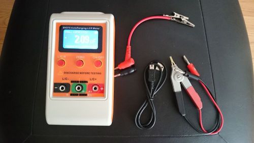 M4070 LCR Inductance, Resistance, Capacitance Meter with probes REchargeable