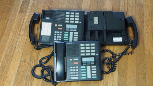 3 Sets NORSTAR M7310 BUSINESS PHONE NT8B20AF-03 TELEPHONE