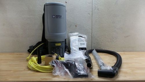 Nilfisk GD10 Back 144 CFM 10 QT 110-120 V Backpack Vacuum Cleaner
