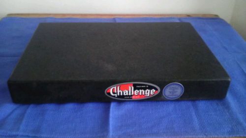 Challenge Precision USA 8&#034;x12&#034; GRANITE SURFACE PLATE Grade B TOOLROOM NIST