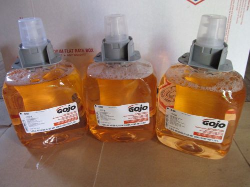 BOX OF 3 GOJO FMX-12 LUXURY FOAM HANDWASH SOAP REFIL 5161 5161-03 1250ml