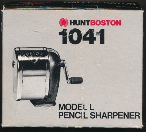 HuntBoston 1041 Model L Pencil sharpener NEW OLD STOCK