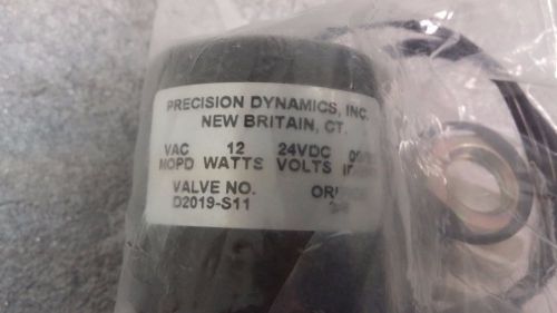 Precision Dynamics D2019-S11 Solenoid Valve Rebuild Kit
