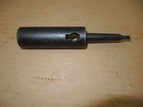 Sleeve Morse extension 2MT TO 3=1 MT extension sleeve #1 morse to #2 morse taper