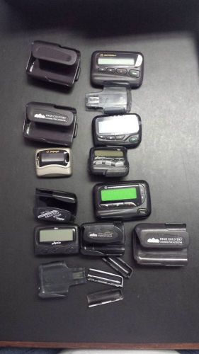 Pagers and parts, some working, some not