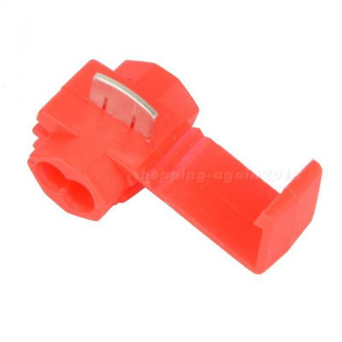 Electrical Cable Wire Snap Lock Splice Connectors Red AI1N