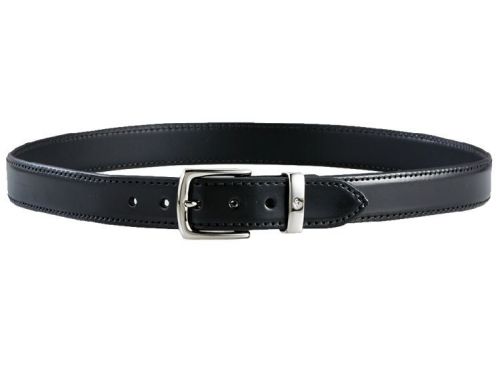 Aker Leather B21-BP-32 Men&#039;s Plain Black Conceal Carry Gun Belt - Size 32