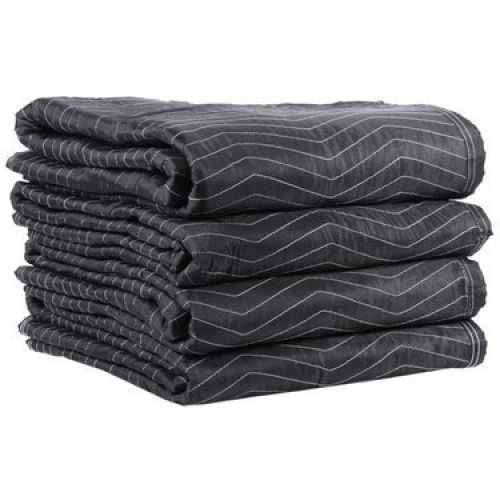 Cheap cheap moving boxes - deluxe moving blankets (4-pack) - size: 72&#034; x 80&#034; - for sale
