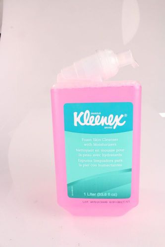 New kimberly-clark kleenex foam skin cleanser w/ moisturizers 91552 1l hand soap for sale