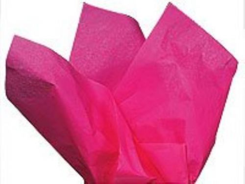 Brand New Hot Pink Bulk Tissue Paper 15&#034; x 20&#034; - 100 Sheets