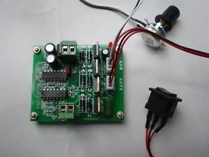 Reversible 60W DC Motor Speed Control PWM Controller