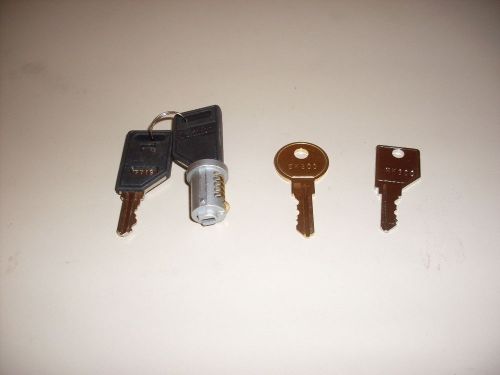 Teknion new lock for file cabinet/overhead/ped with core removal &amp; master key for sale
