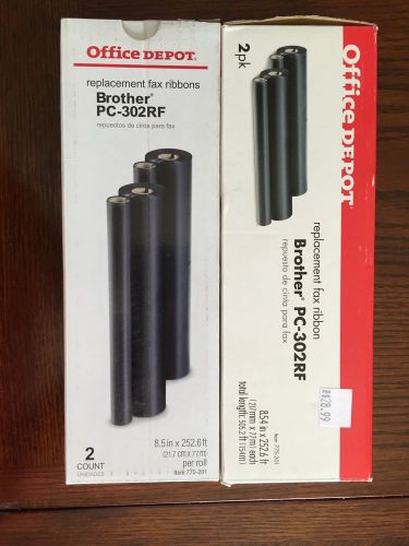 Brother PC-302RF Replacement Fax Ribbons (2 Boxes)