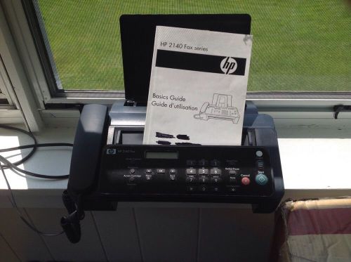 HP 2140 Fax machine And Copier NO RESERVE