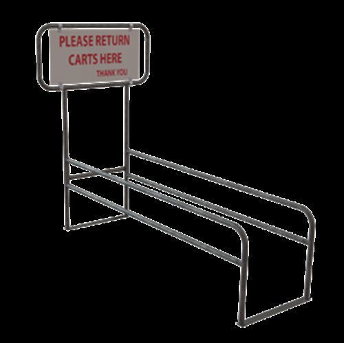 National Cart Co CC-360-14 Single-entry 14&#039;L 360-Series Cart Corral