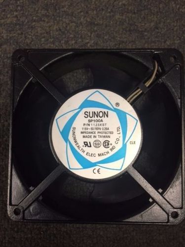 Sunon SP100A-1123XST Axial AC FAN 115VAC 120x120x38mm 20W 3100 RPM