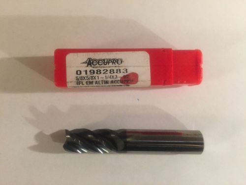 accupro-5/8&#034;carbide end mill, 01982883