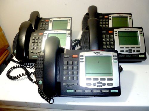 [Lot of 5] Nortel NTDU92 IP Office 2004 Office Telephones - Free Shipping