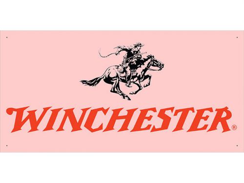 Advertising Display Banner for Winchester Dealer Arm Gun Shop