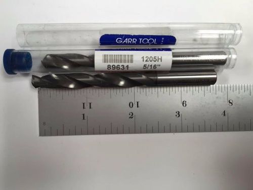5/16&#039;&#039;  5xd  garr solid carbide drill bit 89631 .3125 for sale
