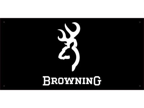 Advertising Display Banner for Browning Dealer Arm Gun Shop