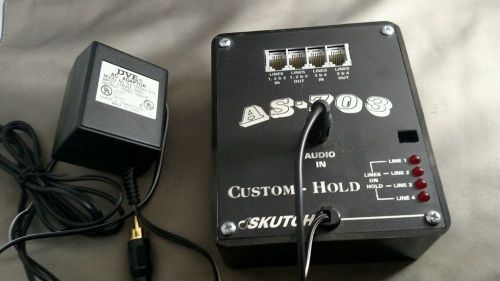 Skutch AS-703 Custom-Hold MUSIC for phone System AS-703M
