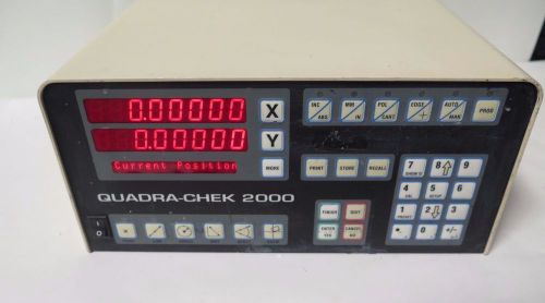 Quadra Chek Check 2000 XY Digital Readout DRO