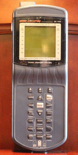 Sencore  sa1454 portable signal spectrum analyzer (for professional installers) for sale