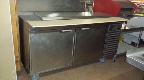 La rosa 60&#034; sandwich prep table, custom made for a food truck for sale