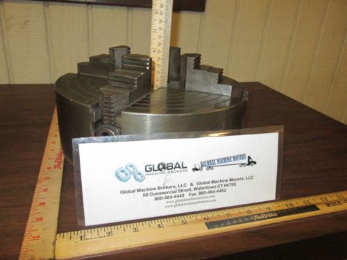 Horton 10&#034; 2 Step 4 Jaw Lathe Chuck In Good Overall Condition Avail Now!