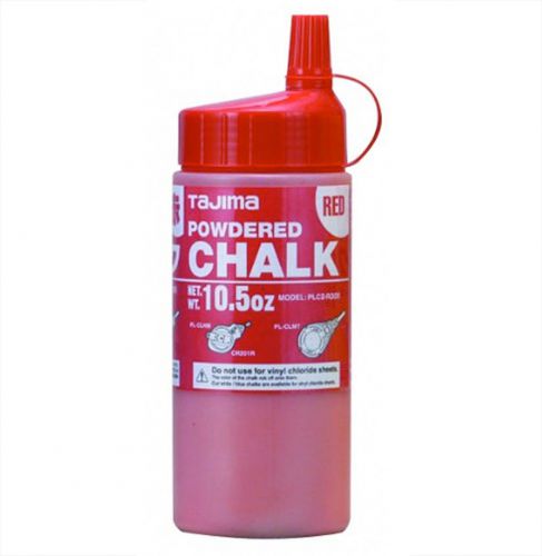 TAJIMA PLC2-R300 Micro Ultra-Fine Chalk, Red, Easy-fill Nozzle 10.5 oz.