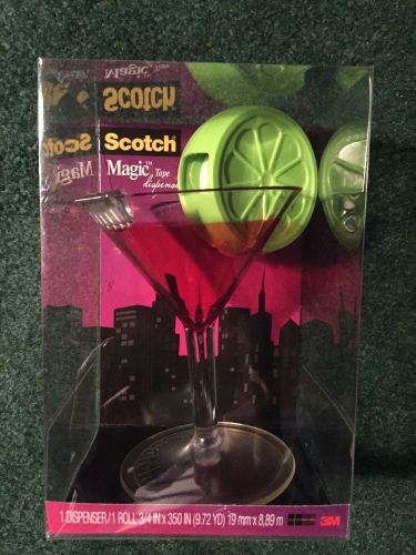 Cocktail Style Scotch Tape Dispenser Brand New In Box